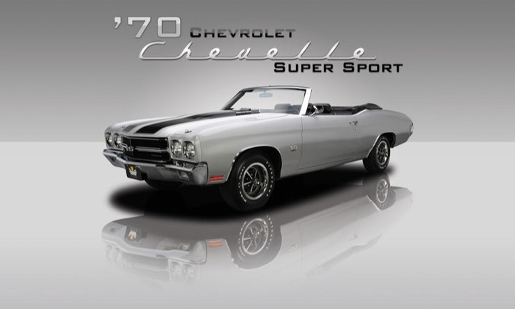 1970 Chevrolet Chevelle Super Sport (Silver/Black)