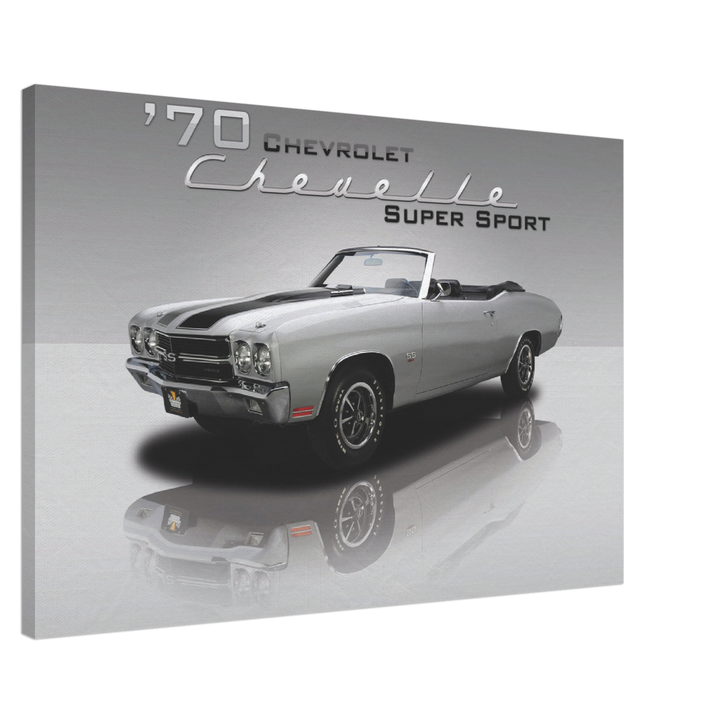 1970 Chevrolet Chevelle Super Sport (Silver/Black)