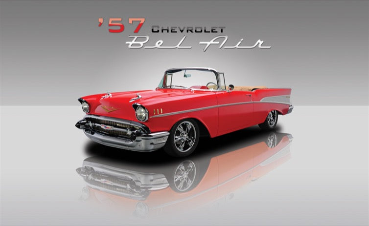 1957 Chevrolet Bel Air (Red Restomod)