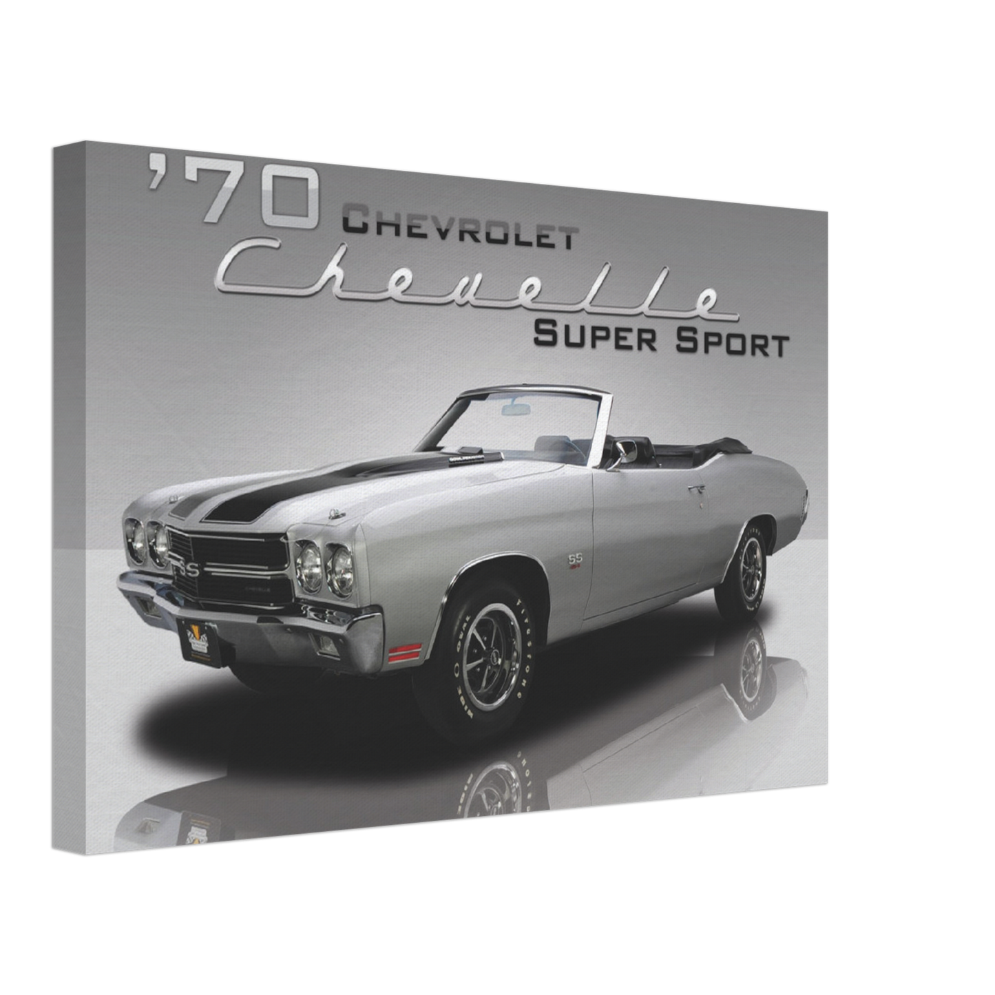 1970 Chevrolet Chevelle Super Sport (Silver/Black)